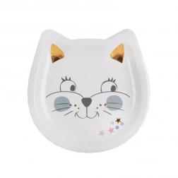 10 ASSIETTES   KITTY PARTY 20.5 CM