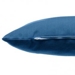 Coussin déco d'extérieur Bleu Indigo 40x40cm-polyester