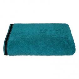 Drap de bain "Joia", coton 550 gr/m², bleu canard 100x150 cm