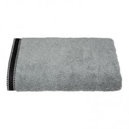 Drap de douche "Joia", coton 550 gr/m², gris foncé 70x130 cm
