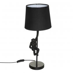 Lampe Singe Noir H49cm