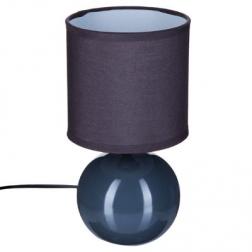Lampe "Timeo" grise, céramique H25 cm