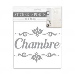 Sticker Porte "Chambre"