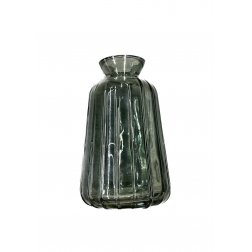 Vase verre verone vert sauge 7x11cm
