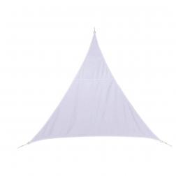 Voile d'ombrage triangulaire Curacao Blanc 2x2x2 m