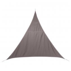 Voile d'ombrage triangulaire Curacao  Taupe  4X4X4 m 